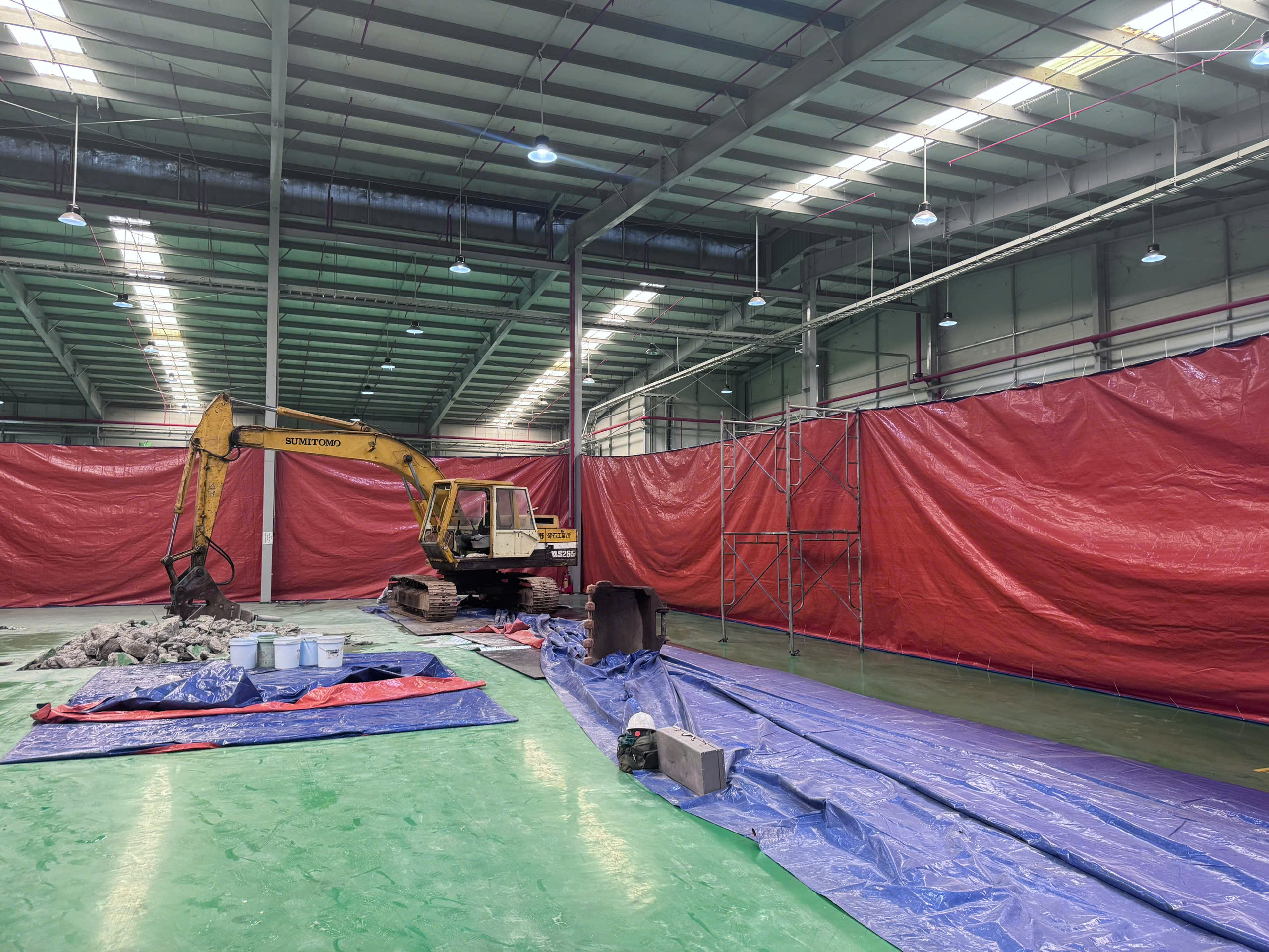 Dự án thi công móng bệ máy 200 tấn – Nhà máy Pyungil Vina