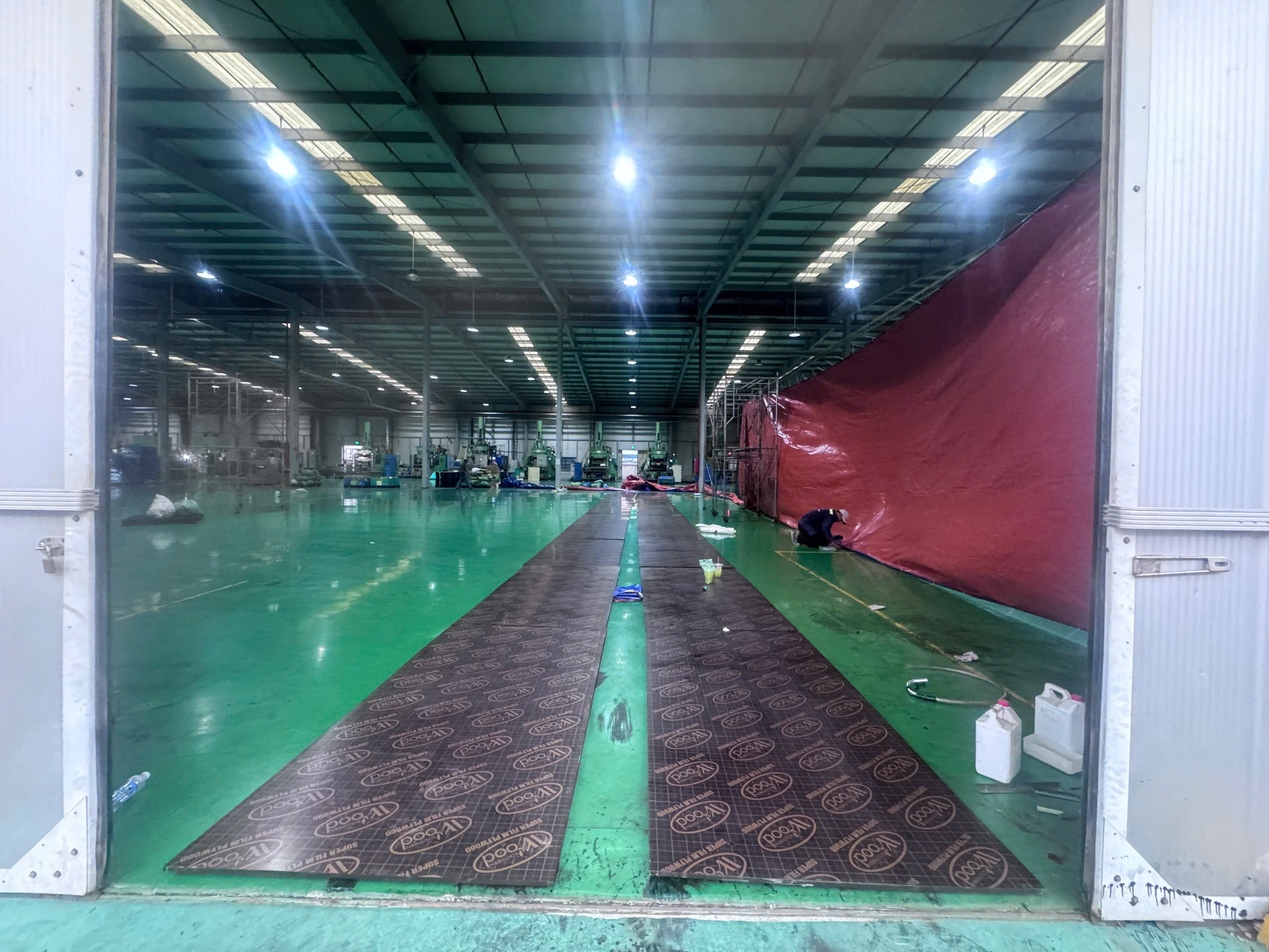 Dự án thi công móng bệ máy 200 tấn – Nhà máy Pyungil Vina